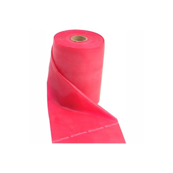 Thera-Band Latex-Free Exercise Band, Red, 50 Yard Roll/Box